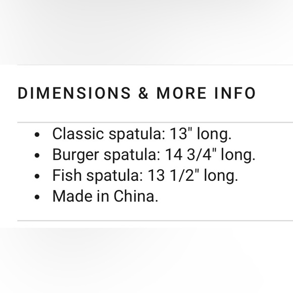 NEW in box Williams Sonoma stainless steel tools kitchen spatula set. - Picture 7 of 7